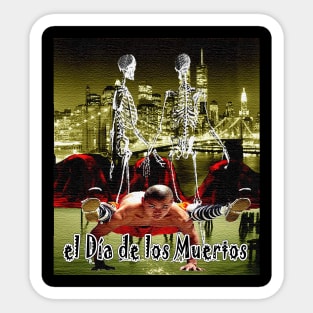 the day of the dead Sticker